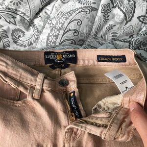 Lucky Brand Rose Gold Jeans